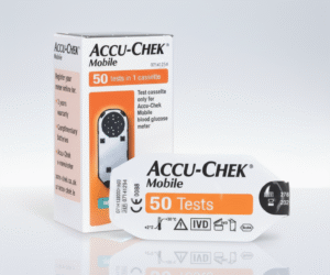Accu-Chek Mobile Test Cassette 50 Tests – Strip-Free Glucose Testing