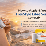 Apply FreeStyle Libre Sensor