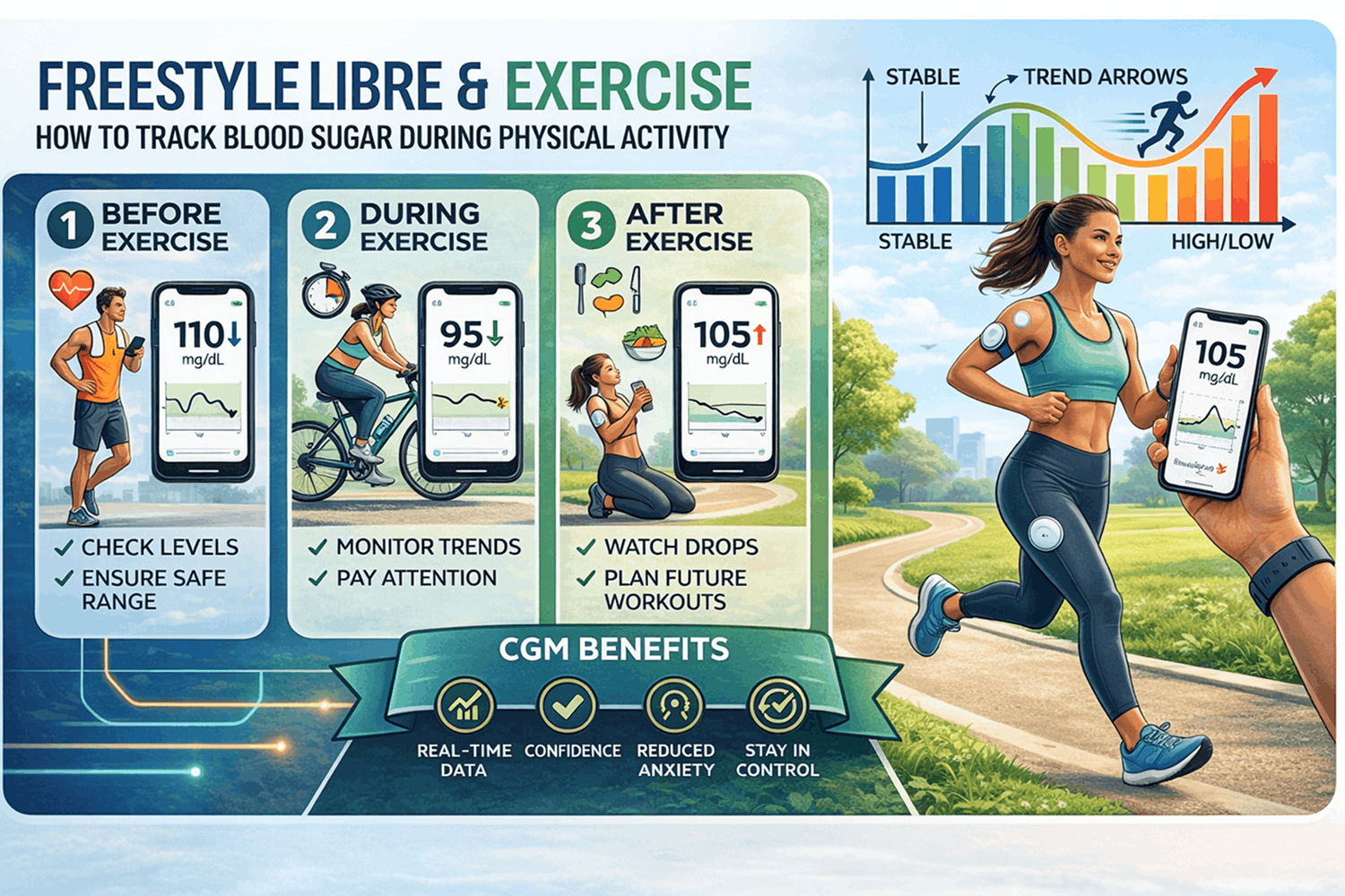 Track Blood Sugar During Workouts