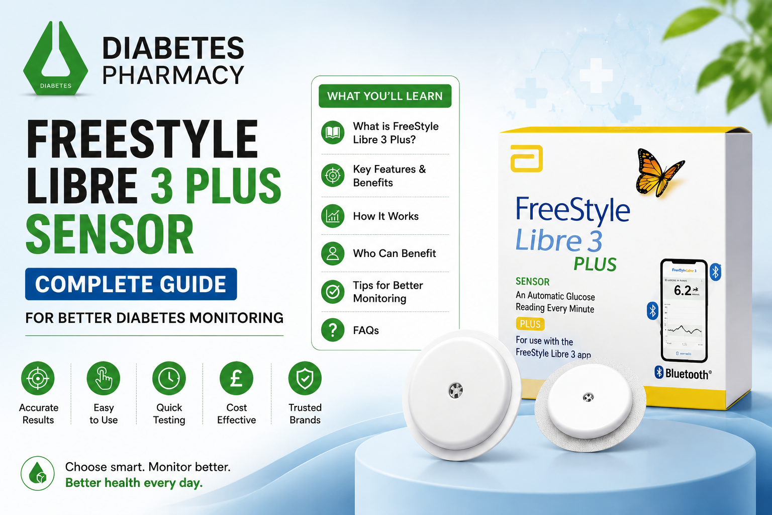 FreeStyle Libre 3 Plus Sensor
