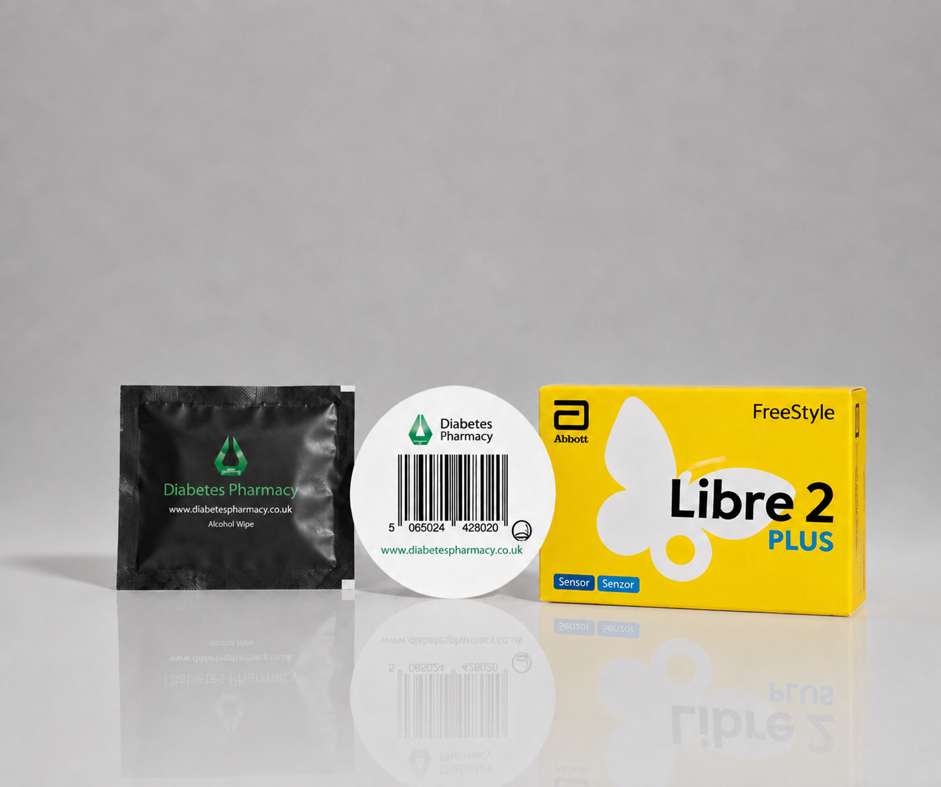 Freestyle Libre2 plus with Arrowedge wipes and patches Freestyle Libre2 plus with Arrowedge wipes and patches